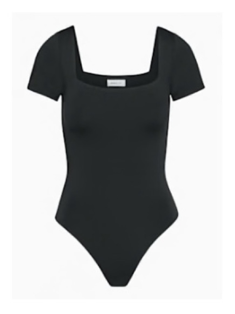 Aritzia Contour Square Neck Short Sleeve Bodysuit